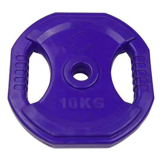 Bodypump Vægtskive Sæt a 10 kg, Lilla, Ø30 - NORDIC POWER - Billigst På Maxis.dk
