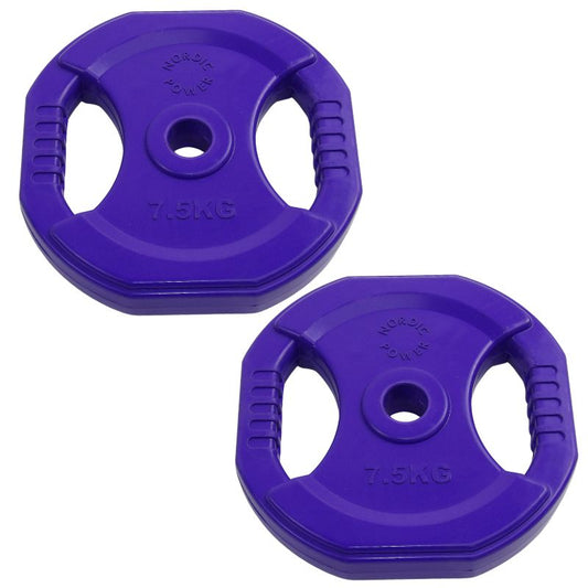 Billig Bodypump Vægtskive 7,5 Kg. Lilla Fra NORDIC POWER, Køb Her - Maxis.dk