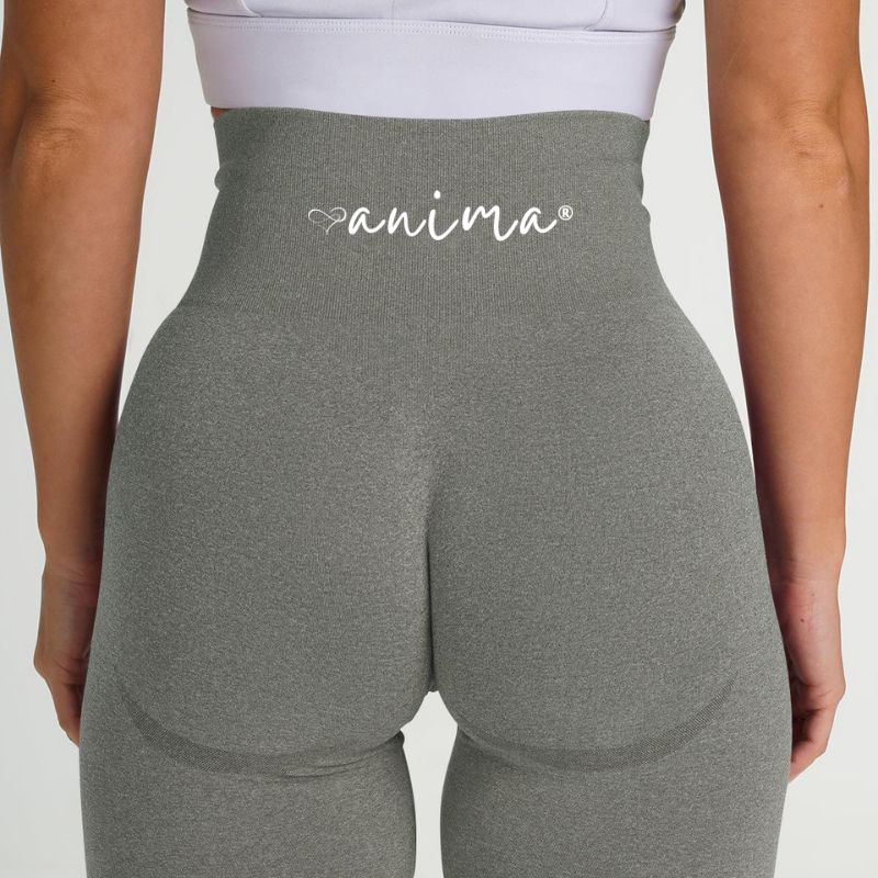 Strumpfhose Hellgrau Hohe Taille Groß - ANIMA