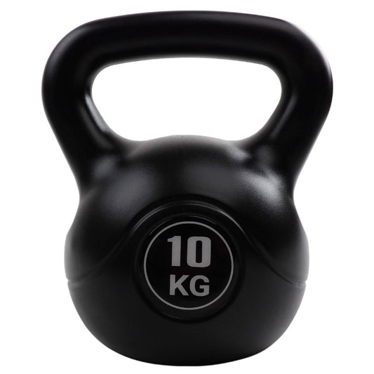 10 Kg. Kettlebell Sort Fra NORDIC POWER, Køb På Tilbud Her - Maxis.dk