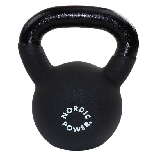 Kettlebell 12 Kg, Sort Med Neopren, Fra NORDIC POWER - Køb Billigst Her - Maxis.dk
