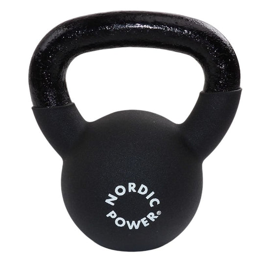 Kettlebell 8 Kg, Sort Med Neopren, Fra NORDIC POWER, Køb Billigst Her - Maxis.dk
