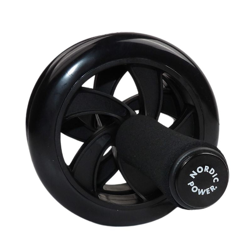 Bauchmuskelrad - Ab Wheel Black PRO - NORDIC POWER