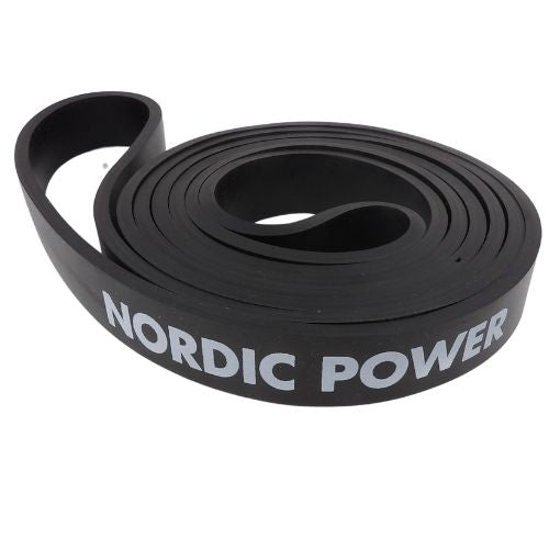 Køb Crossfit Strength Band Sort. Mange Træningselastikker Fra NORDIC POWER
