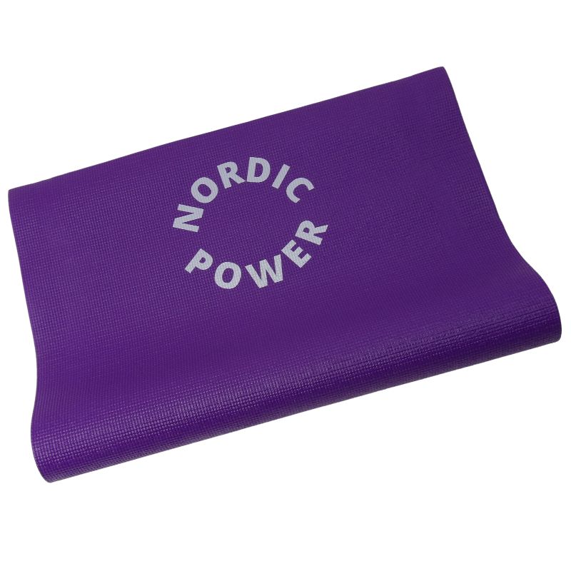 Billig Yogamåtte Lilla 4 mm. Se Alle Tilbud På Yogamåtter Fra NORDIC POWER - Maxis.dk