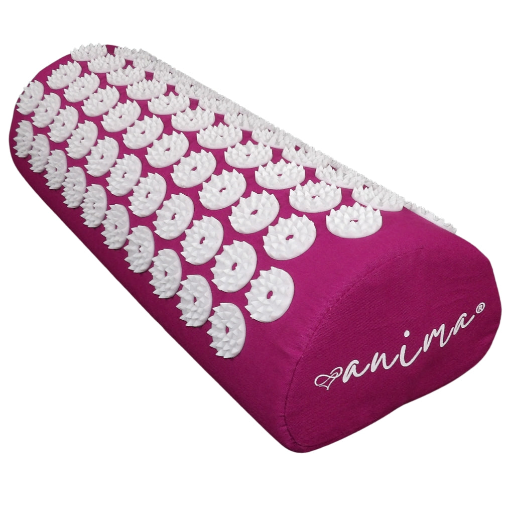 Akupressurmatte, Noppenmatte und Kissen in Pink - ANIMA