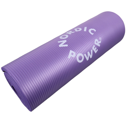 Trainingsmatte Lila 1,5 cm Dick - NORDIC POWER - ANGEBOT