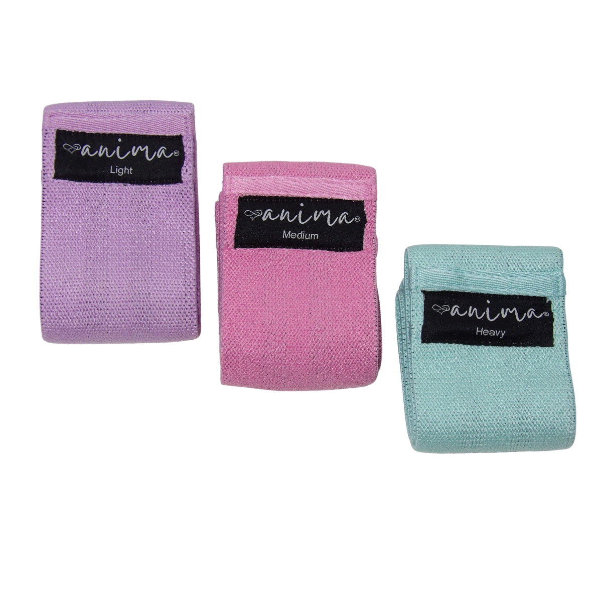 BOOTY BAND 3 PK, LILA, PINK, TÜRKIS - ANIMA