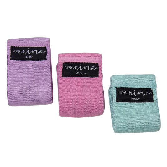 BOOTY BAND 3 PK, LILA, PINK, TÜRKIS - ANIMA