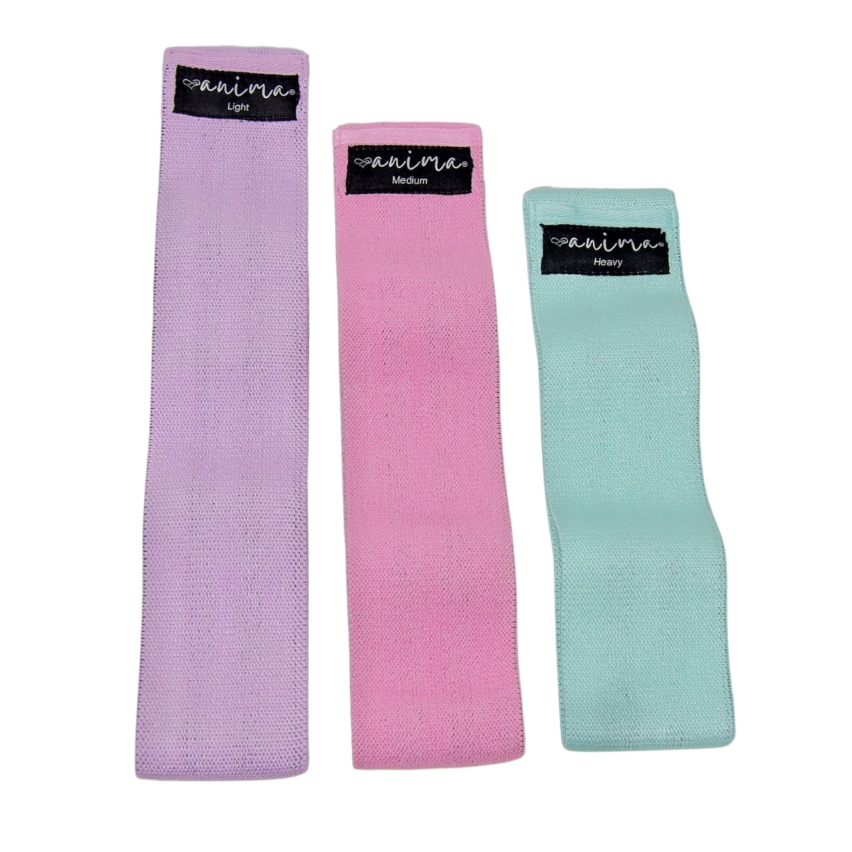 BOOTY BAND 3 PK, LILA, PINK, TÜRKIS - ANIMA