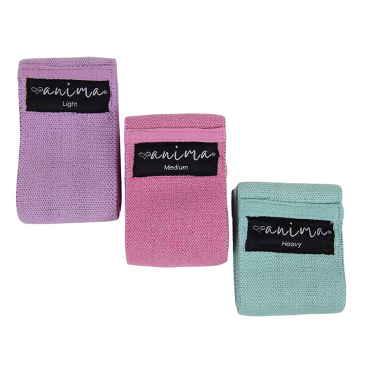 BOOTY BAND 3 PK, LILA, PINK, TÜRKIS - ANIMA