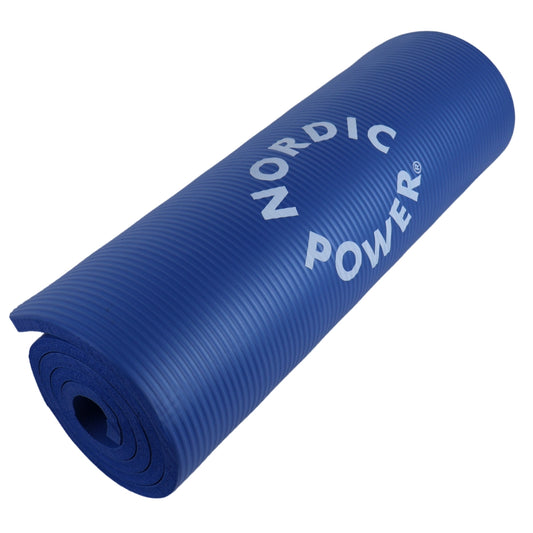 Trainingsmatte Blau 1,5 cm Dick - NORDIC POWER - ANGEBOT