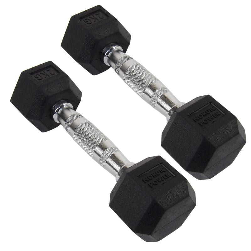 Sechseckhantel 2 Kg - NORDIC POWER