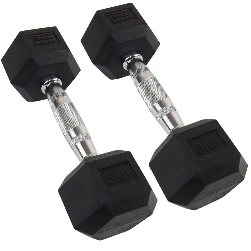 Sechseckhantel 3 Kg - NORDIC POWER