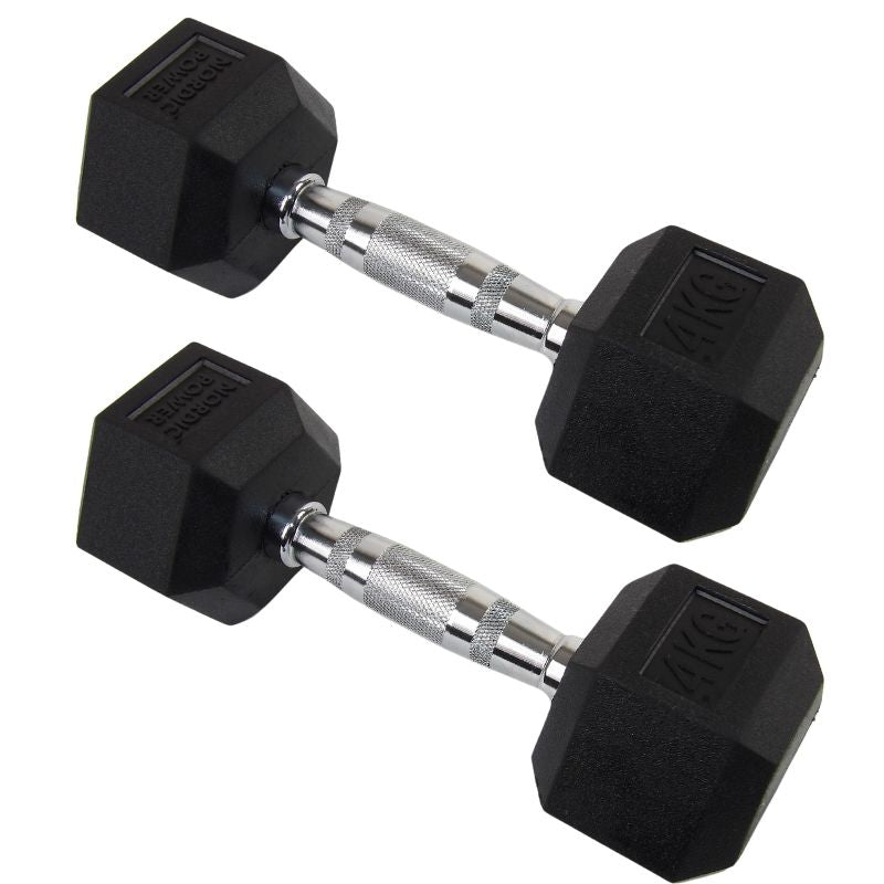 Sechseckhantel 4 Kg - NORDIC POWER