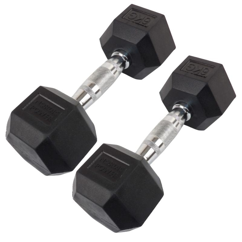 Sechseckhantel 6 Kg - NORDIC POWER