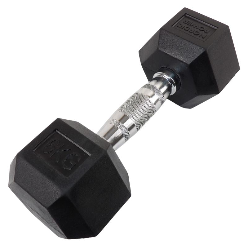 Sechseckhantel 6 Kg - NORDIC POWER