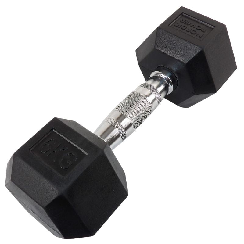 Sechseckhantel 6 Kg - NORDIC POWER