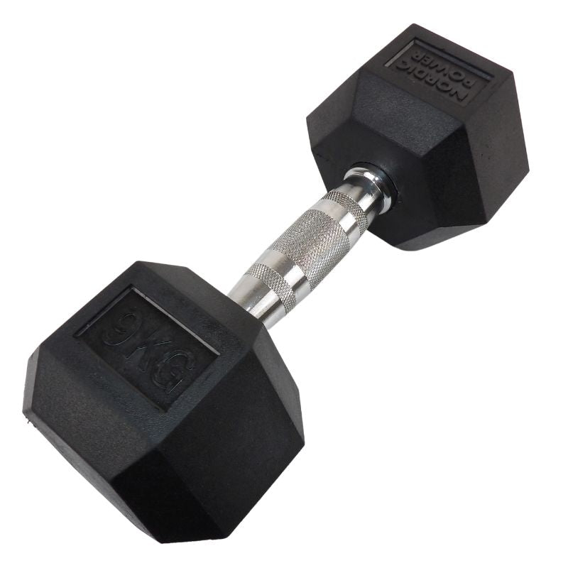 Sechseckhantel 9 Kg - NORDIC POWER