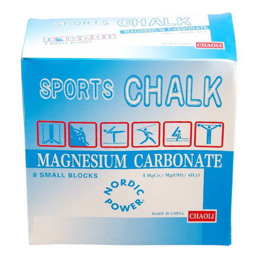 Magnesium Kalk til din træning, få godt greb når du træner med sports kalk fra NORDIC POWER