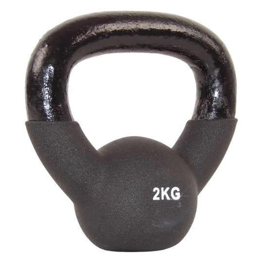 Kettlebell 2 kg. Gusseisen und Neopren - NORDIC POWER