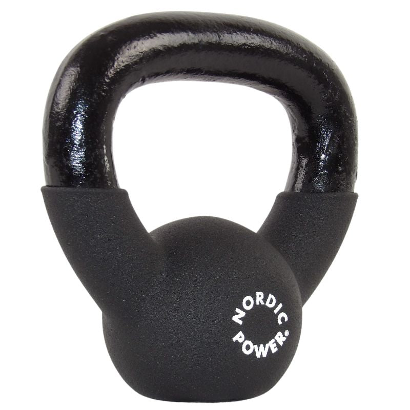 Kettlebell 2 kg. Gusseisen und Neopren - NORDIC POWER