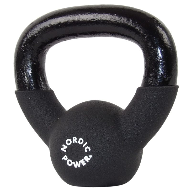 Kettlebell 2 kg. Gusseisen und Neopren - NORDIC POWER