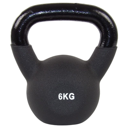 Kettlebell 6 kg. Gusseisen und Neopren - NORDIC POWER