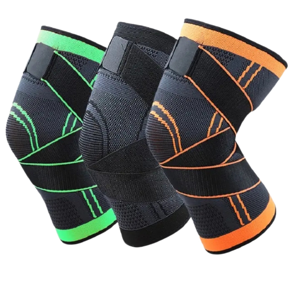 Kniebandage Kompression Neopren Medium - NORDIC POWER