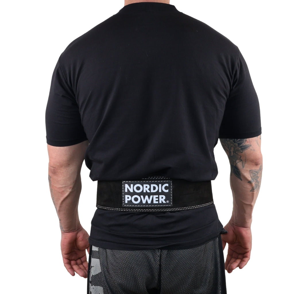 Professionelt træningsbælte, Quick Release, Large - NORDIC POWER