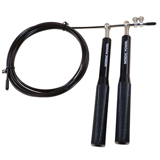Speedrope Pro Schwarzer Aluminiumgriff