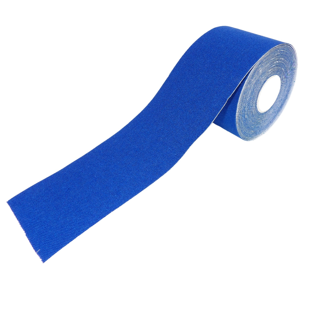 Elastisches Sporttape, 5 cm x 5 Meter, Dunkelblau - 6 Rollen
