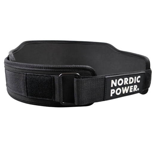 Trainingsgürtel Klein, Schwarz - NORDIC POWER