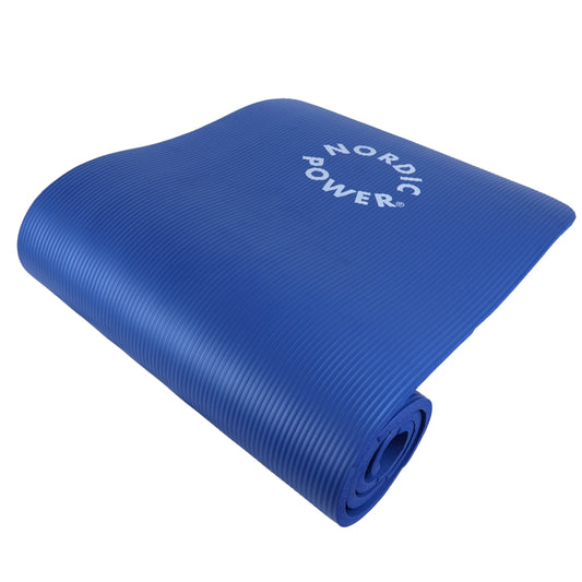Trainingsmatte Blau 1,5 cm Dick - NORDIC POWER - ANGEBOT