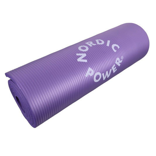 Trainingsmatte Lila 1,5 cm Dick - NORDIC POWER - ANGEBOT