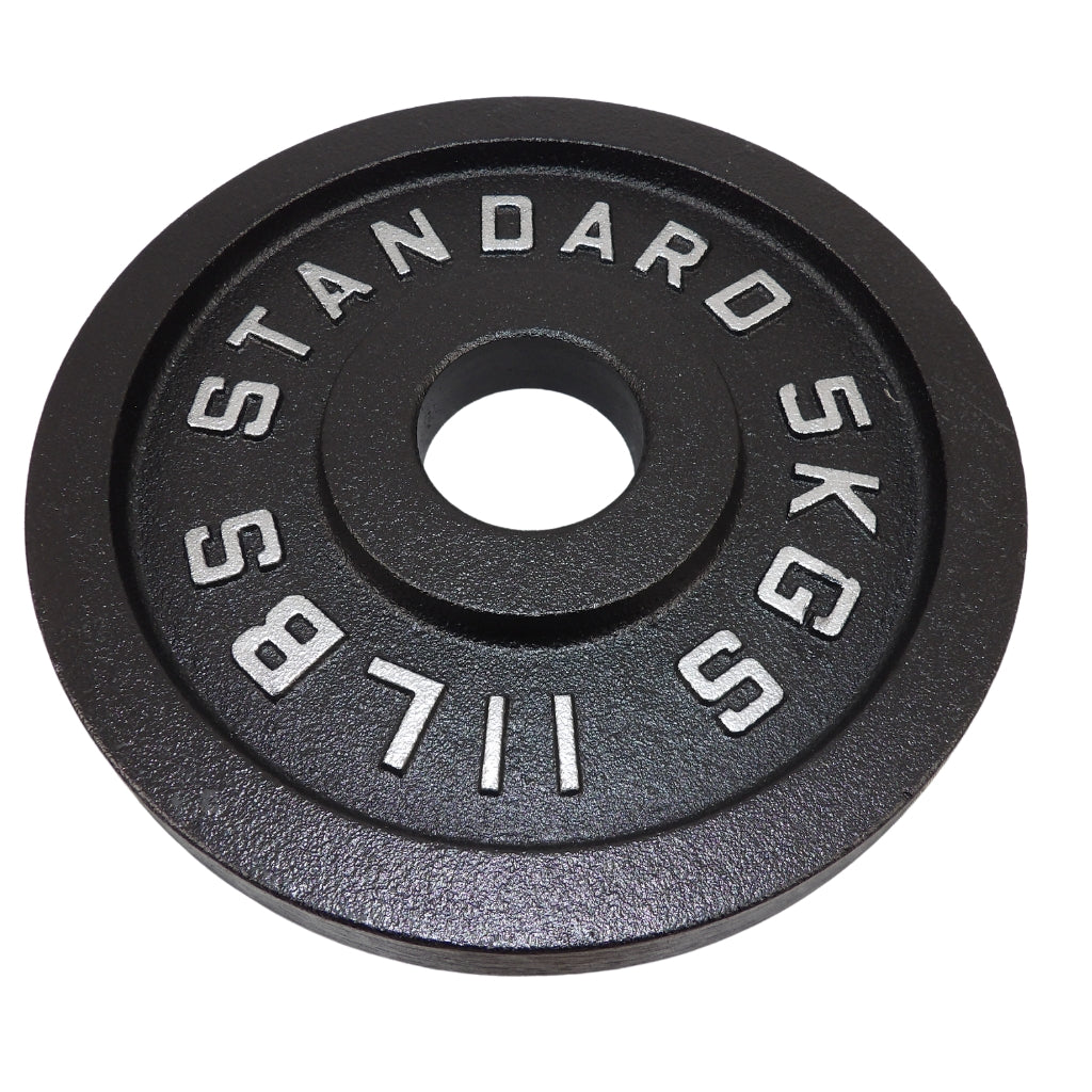 Hantelscheibe 5 Kg. Schwarzes Metall 1 Stück. Ø50 mm - NORDIC POWER