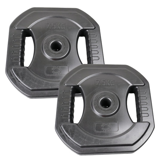 Bodypump Gewichtsplatte 7,5 Kg. Blau NORDIC POWER – 1 Stück – Ø25 mm.