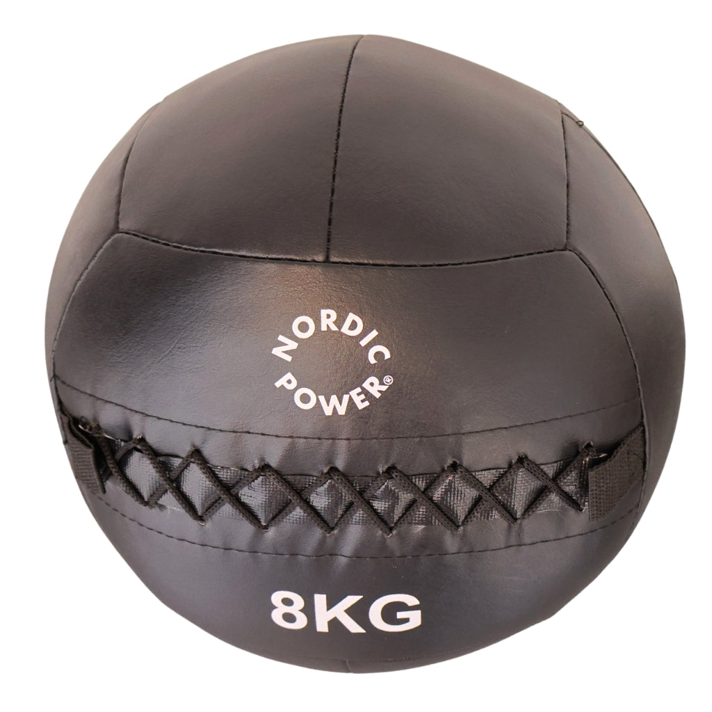 Wandball 8 kg, Schwarz - NORDIC POWER