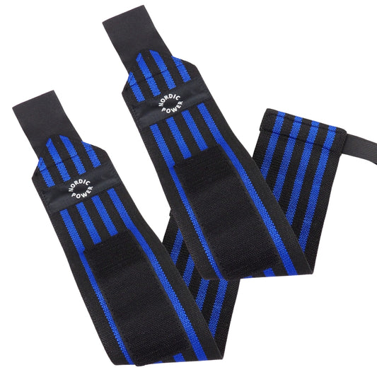 Handgelenkstütze / Handgelenkbandage Blau 2 Stück - NORDIC POWER - DEMO