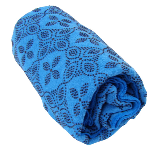 Yogamatte Blau, mit Antirutsch und Tasche - ANIMA