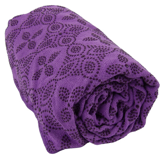 Yogamatte Lila, mit Antirutsch und Tasche - ANIMA