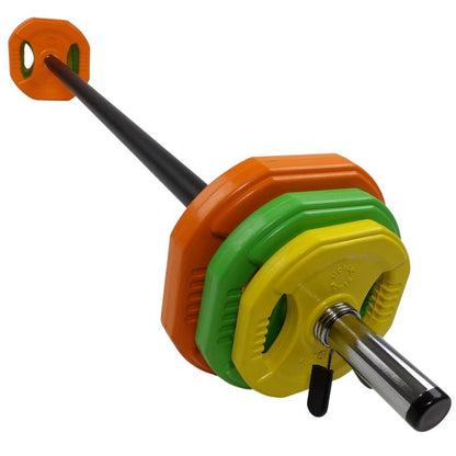 PRO Bodypump Sæt - Vægtstangssæt 20 Kg, NORDIC POWER - Køb Billigst På Maxis.dk