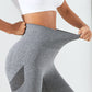 Strumpfhose Grau High Waist mit Scrunch Butt Line Medium - ANIMA