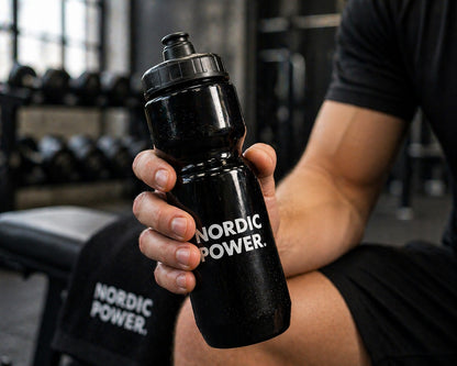 Drikkedunk Sort, 700 ml - NORDIC POWER