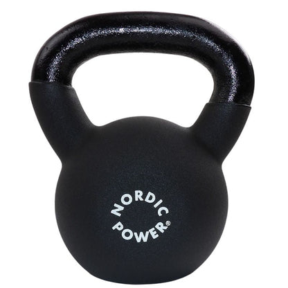 Kettlebell 18 kg, Gusseisen und Neopren – Vorführmodell