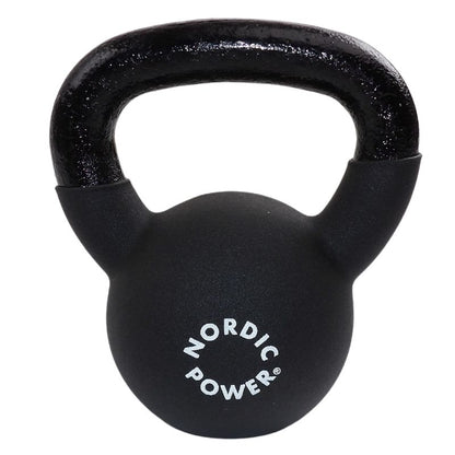Kettlebell 8 Kg, Sort Med Neopren, Fra NORDIC POWER, Køb Billigst Her - Maxis.dk