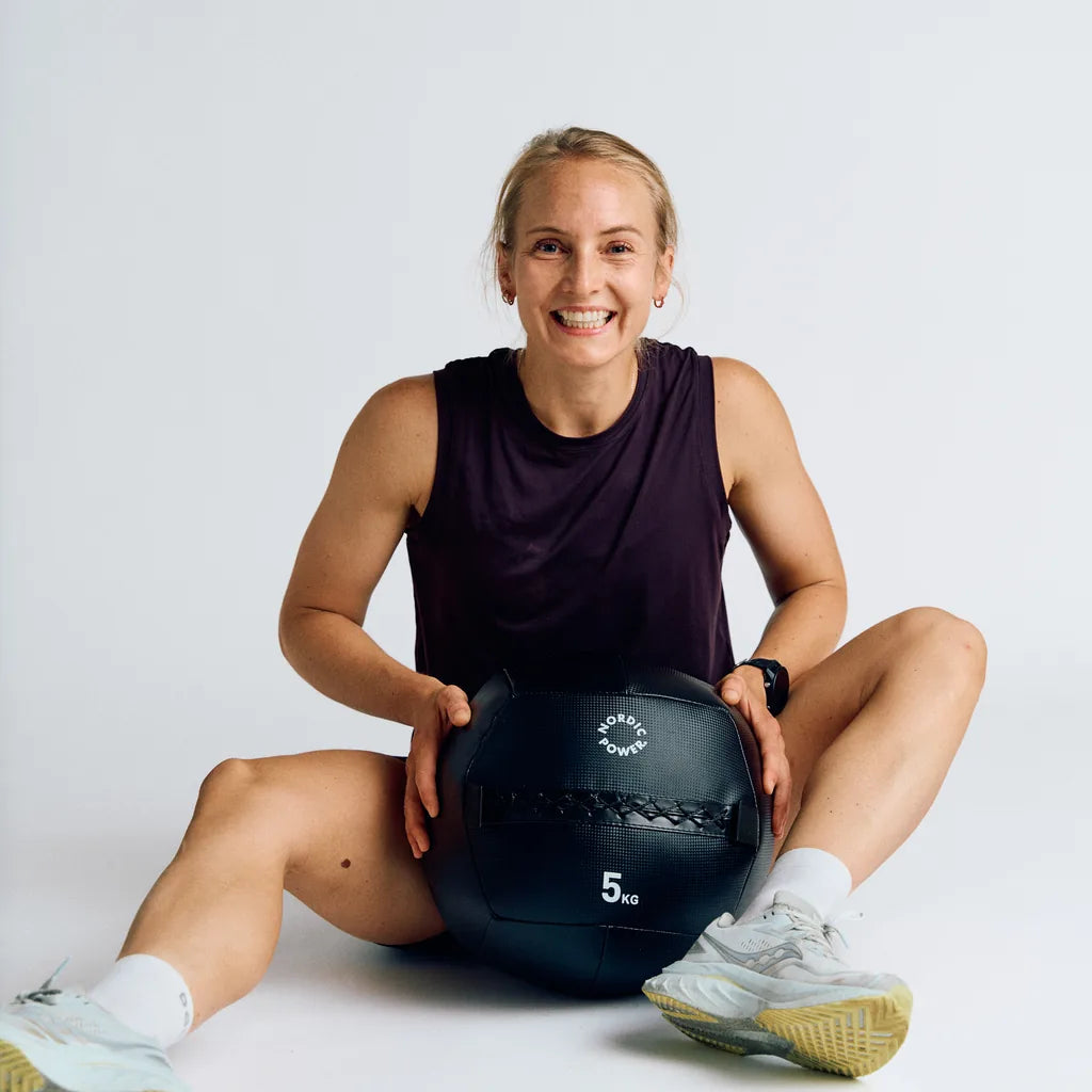 Wandball 6 kg, Schwarz - NORDIC POWER