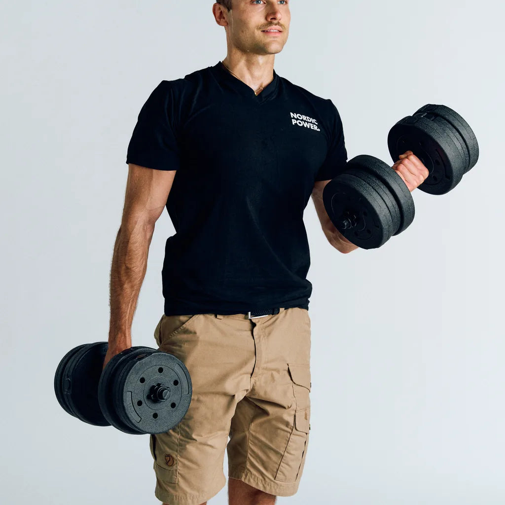 Hantel 15 kg - 1 Stk. Verstellbar - NORDIC POWER