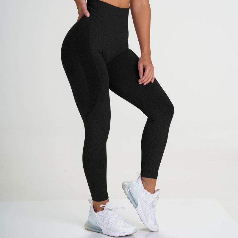 Strumpfhose Schwarz High Waist Small - ANIMA