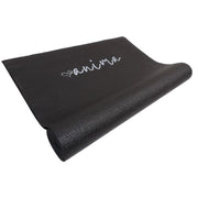 Yogamåtte Sort 3 mm, Fra ANIMA, Køb Billigt Yogaudstyr Her - Maxis.dk